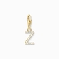 Thomas Sabo Charm Club "Z" charm (1989-414-14)