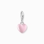 Thomas Sabo Charm Club rózsaszín szív charm (1993-007-9)