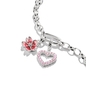 Thomas Sabo Charm Club Rózsaszín szív charm (2241-051-9)