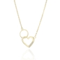 Arany szív nyaklánc (249-08952-BIS-CL)