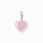 Thomas Sabo Charm Club "Legjobb Anya" rózsaszín szív charm (2021-007-9)