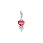 Thomas Sabo Charm Club vörös rózsa charm (2072-664-10)