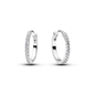 Pandora Csillogó mini karika fülbevaló (294649C01) Pandora Csillogó mini karika fülbevaló (294649C01)