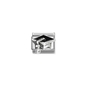 Nomination "Diploma kalap" charm (330204-32)
