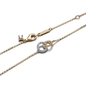 Pandora Kéttónusú Egymásba fonódó nyaklánc 45 cm (364825C01-45)