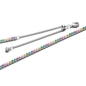 Pandora Szivárványos tenisz nyaklánc 40 cm (394648C01-40)