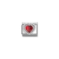 Nomination "Piros szív" charm (330606-005)