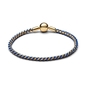 Pandora Kék zsinóros lánc karkötő 16 cm (563816C02-16)
