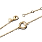 Pandora 14K aranyozott organikus formájú karkötő 16 cm (563830C01-16)