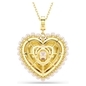 Swarovski Idyllia Szív charm nyaklánc 57 cm (5742958)