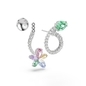 Swarovski x Ariana Grande szitakötő és virág fülbevaló (5749190)