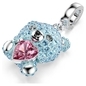 Swarovski Idyllia kék medve charm (5750253)