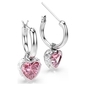 Swarovski Chroma szív alakú fülbevaló (5757814)