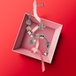 Pandora Szerencse csillag és szív charm (763513C00)
