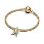 Pandora 14K aranyozott szikrázó kék tengeri csillag függő charm (763818C01)