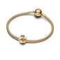 Pandora 14K aranyozott absztrakt hullámok charm (763915C01)