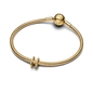 Pandora 14K aranyozott "H" betű charm (763954C00)