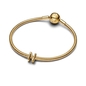 Pandora 14K aranyozott "N" betű charm (763960C00)
