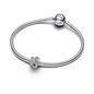 Pandora Pavé virágos áttört charm (764480C01)
