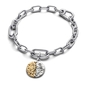 Pandora Me Kéttónusú Szűz csillagjegy medál charm (764992C01)