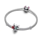 Pandora Disney Stitch Muránói üveg rózsa charm (794378C01)