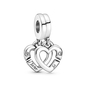 Pandora Nővér szív charm (799538C01)