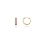 Arany karika fülbevaló (96-0667-PIN-SCS)