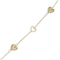 Arany 9 karátos karkötő 19 cm (9KT-129-L359-BR)