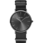 Cluse Special Edition Boho Chic Mesh Dark Grey férfi óra szett (CLG015)