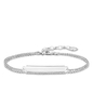 Thomas Sabo Love Bridge gyémánt gravírozható karkötő (DLBA0003-725-21-L19)