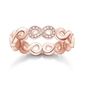 Thomas Sabo gyémánt végtelen gyűrű (DTR0003-923-14-54)