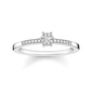 Thomas Sabo gyémánt gyűrű 58-as méret (DTR0022-725-14-58)