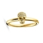 Thomas Sabo gyémánt koponya gyűrű 48-as méret (DTR0030-924-39-48)