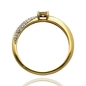 Arany gyűrű 55-ös méret (JR16156Y15-55)