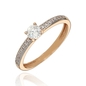 Rosé arany gyűrű 55-ös méret (P2278R-55)