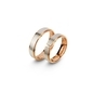 Rosé arany női karikagyűrű 54-es méret (R289/N/54)