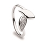 NANA KAY silver trends ezüst levél gyűrű 54-es méret (ST1179/54)