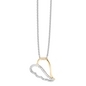 NANA KAY silver trends ezüst levél nyakék (ST1274)