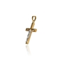 Arany kereszt medál (XTP201744-III-YW)