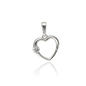 Fehér arany szív medál (ZS-XCP-616-W_KT)