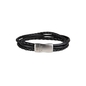 AZE Iron Four String Black karkötő 21 cm (AZ-BL003-A-210)