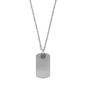 AZE Dogtag Plate Inox nyaklánc 80 cm (AZ-NL008-A-080)