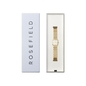 Rosefield Boxelle White Dial Gold női óra (BWGSG-B01_3I)