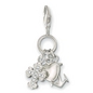 Thomas Sabo kereszt/szív/horgony charm (0409-051-14)