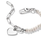 Thomas Sabo Charm Club Connect gyöngy karkötő 17 cm (C1209-082-14-L17)