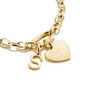 Thomas Sabo Charm Club Connect aranyozott gravírozható szív charm medál (CC1272-413-39)