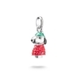Thomas Sabo Charm Club Connect Peanuts Snoopy téli kabát charm medál (CC1309-664-7)
