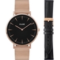 Cluse Boho Chic Rose Gold női óra szett (CG10106)