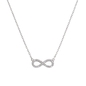 Amen ezüst Végtelen szeretet nyaklánc 45 cm (CLINBBZ)