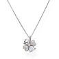 Amen ezüst négylevelű lóhere nyaklánc (CLPQUBB)